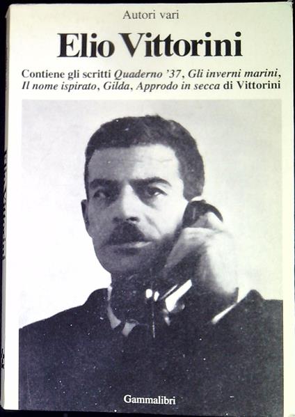 Elio Vittorini - copertina