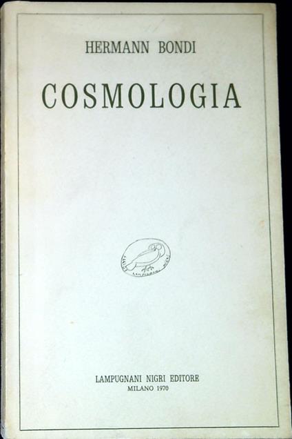 Cosmologia - Hermann Bondi - copertina