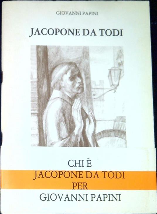 Jacopone da Todi - Giovanni Papini - copertina