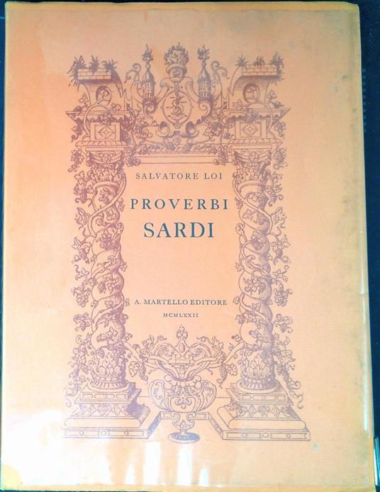 Proverbi sardi - Salvatore Loi - copertina