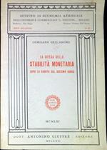 La difesa della stabilita monetaria dopo la caduta del sistema aureo : relazione tenuta in Campidoglio il 31 ottobre 1961 per la celebrazione della Giornata del risparmio