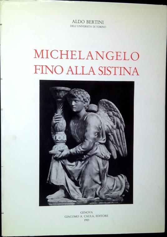 Michelangelo fino alla Sistina - Aldo Berti - copertina