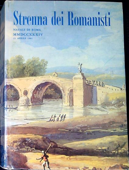 Strenna dei romanisti Natale di Roma 1981 - copertina