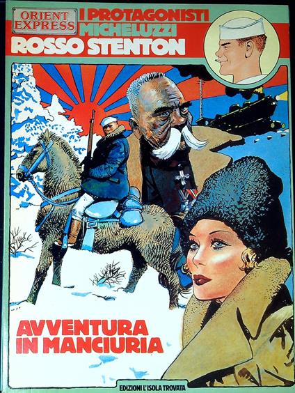 Rosso Stenton. Avventura in Manciuria - Attilio Micheluzzi - copertina