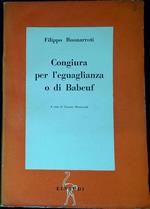 Congiura per l'eguaglianza, o Di Babeuf