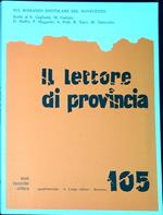 Il lettore di provincia 105 Sul romanzo epistolare del novecento