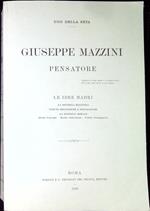 Giuseppe Mazzini pensatore : i valori morali : morale, diritto e politica internazionale : valori eterni