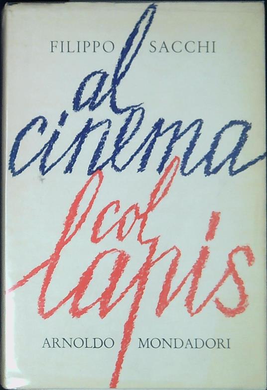 Al cinema col lapis - Filippo Sacchi - copertina