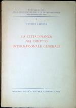 La cittadinanza nel diritto internazionale generale