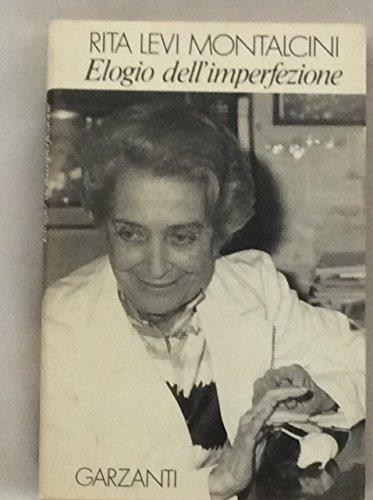 Elogio dell'imperfezione - Rita Levi-Montalcini - copertina