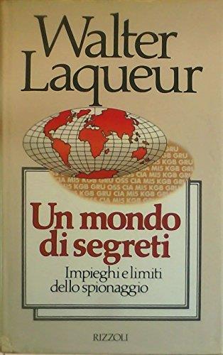 Un mondo di segreti - Walter Laqueur - copertina