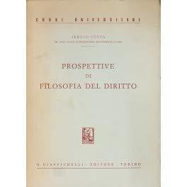 Prospettive di filosofia del diritto - Sergio Cotta - copertina