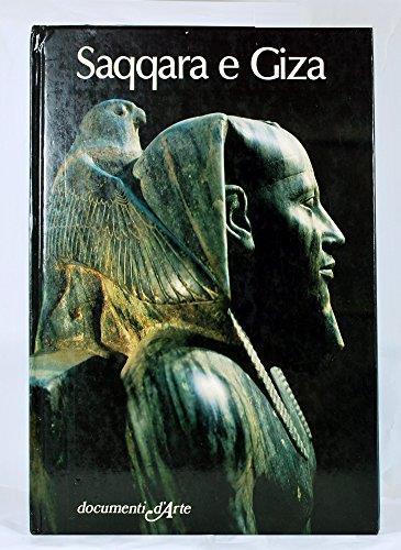 Saqqara E Giza (Documenti D'Arte De Agostini) - Enrica Leospo - copertina
