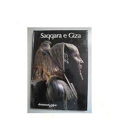 Enrica Leospo: Saqqara e Giza Documenti d'Arte Ed. Istituto Geo. De Agostini A09 - Enrica Leospo - copertina