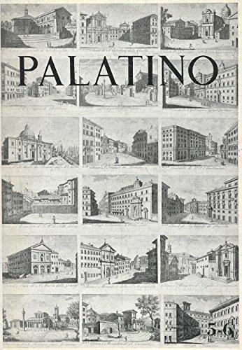 Palatino n. 5 - 6. Rivista romana di cultura - copertina