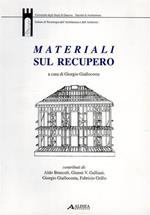 Materiali sul recupero