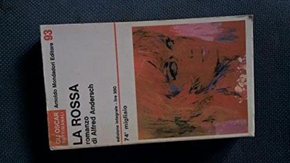 La Rossa - Alfred Andersch - copertina