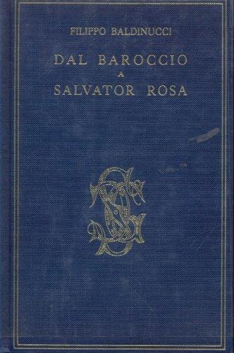 Dal Baroccio a Salvator Rosa - Filippo Baldinucci - copertina