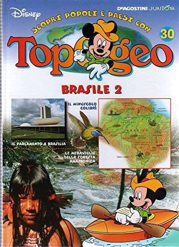 Topogeo 30 Brasile 2 Disney-De Agostini - copertina