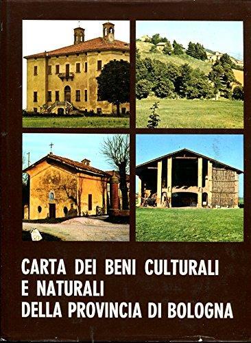 Carta dei beni culturali e naturali del territorio e della provincia di Bologna - copertina