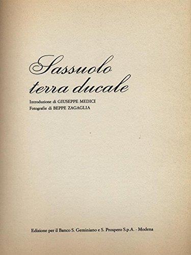 Sassuolo terra ducale - Giuseppe Medici - copertina