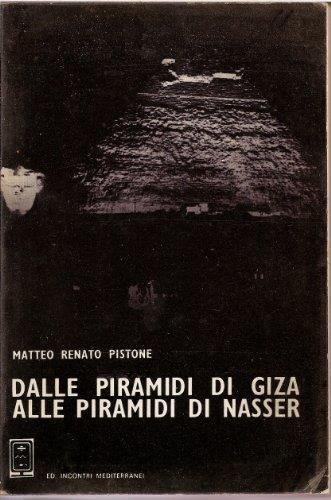 Dalle piramidi di Giza alle piramidi di Nasser - copertina