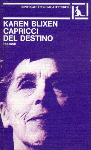 capricci del destino - Karen Blixen - copertina