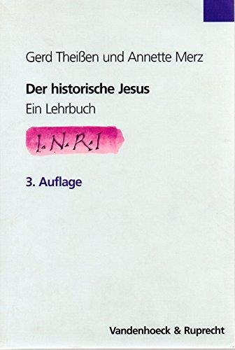 Der Historische Jesus - I.N.R.I. 3. auflage - copertina