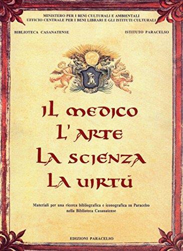 Il medico,l'arte,la scienza, la virtù - copertina