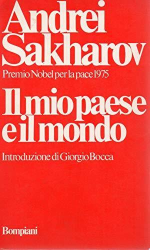 Il mio paese è il mondo - Andrej Sacharov - copertina