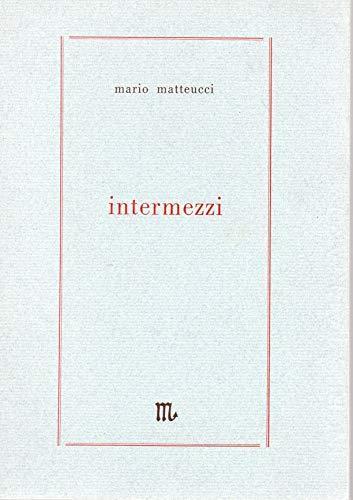 Intermezzi - Mario Matteucci - copertina