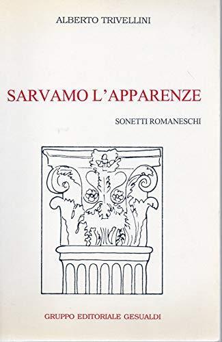 Sarvamo l'apparenze - sonetti romaneschi - copertina