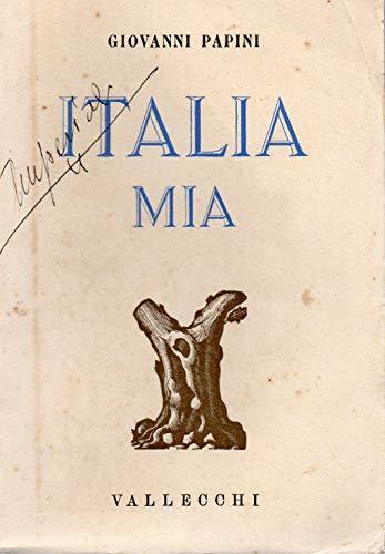 Italia mia - Giovanni Papini - copertina