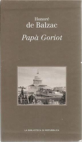 Papà Goriot - Honoré de Balzac - copertina