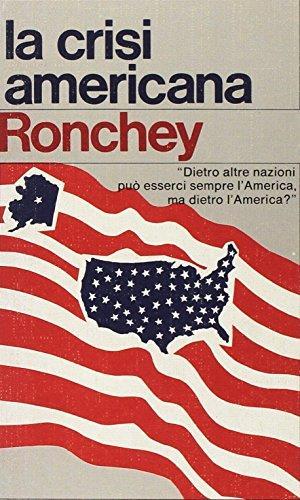 La crisi americana - Alberto Ronchey - copertina