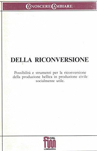 Della riconversione - copertina