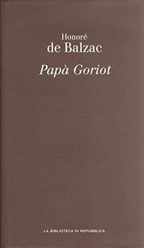 Papà Goriot - Honoré de Balzac - copertina