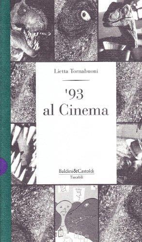 '93 al cinema - Lietta Tornabuoni - copertina