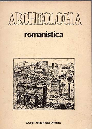 Archeologia Romanistica - copertina