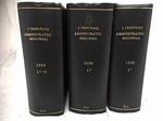 I Tribunali Amministrativi Regionali anno 1990 Tomo primo ( vol 1-2) tomo secondo ( Vol. 3 + tomo secondo)