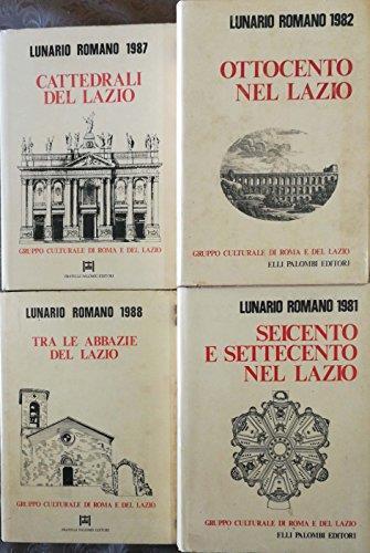 Lunario Romano 1981 Seicento E Settecento Nel Lazio - Renato Lefèvre - copertina