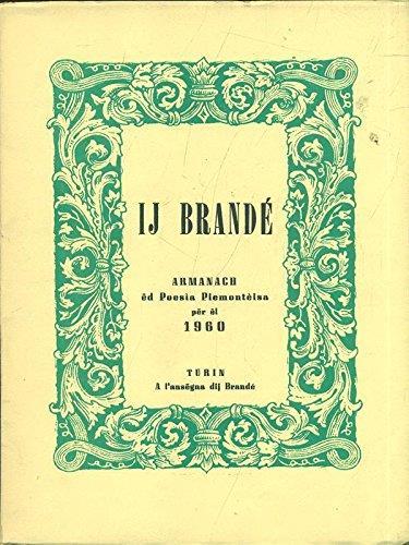 Ij Brande Armanach ed Poesia Piemonteisa per el 1960 - copertina