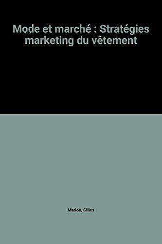 Mode et marché : Stratégies marketing du vêtement - copertina