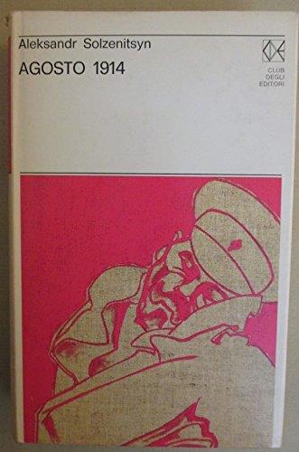 Agosto 1914 1972 - Aleksandr Solzenicyn - copertina