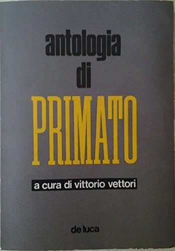 Antologia di primato - Vittorio Vettori - copertina