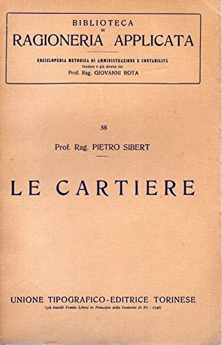 Le Cartiere - Pietro Sibert ( Utet) n . 58 - copertina