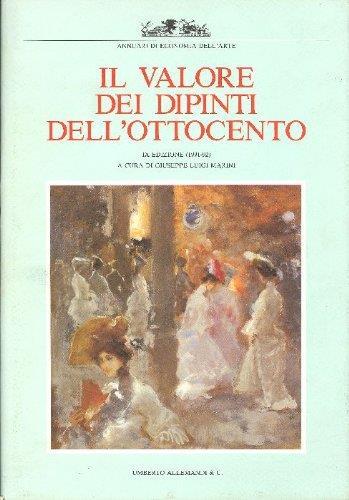 Il valore dei dipinti dell'Ottocento (1991-92) - Giuseppe L. Marini - copertina