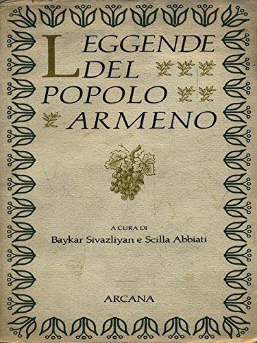 Leggende del popolo armeno - copertina