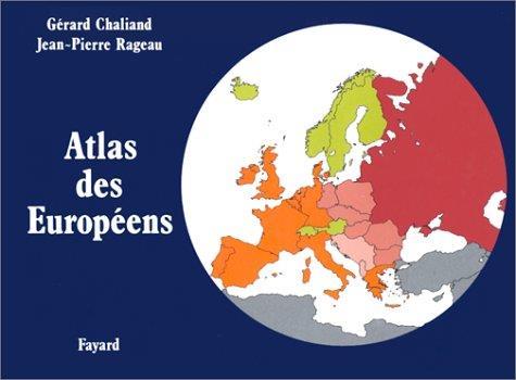 Atlas Des Europeens - Gérard Chaliand - copertina