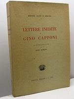 Lettere inedite a Gino Capponi